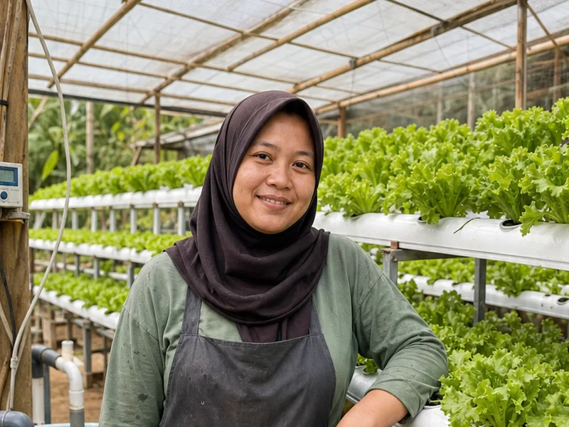 Foto PanenRutin Hidroponik